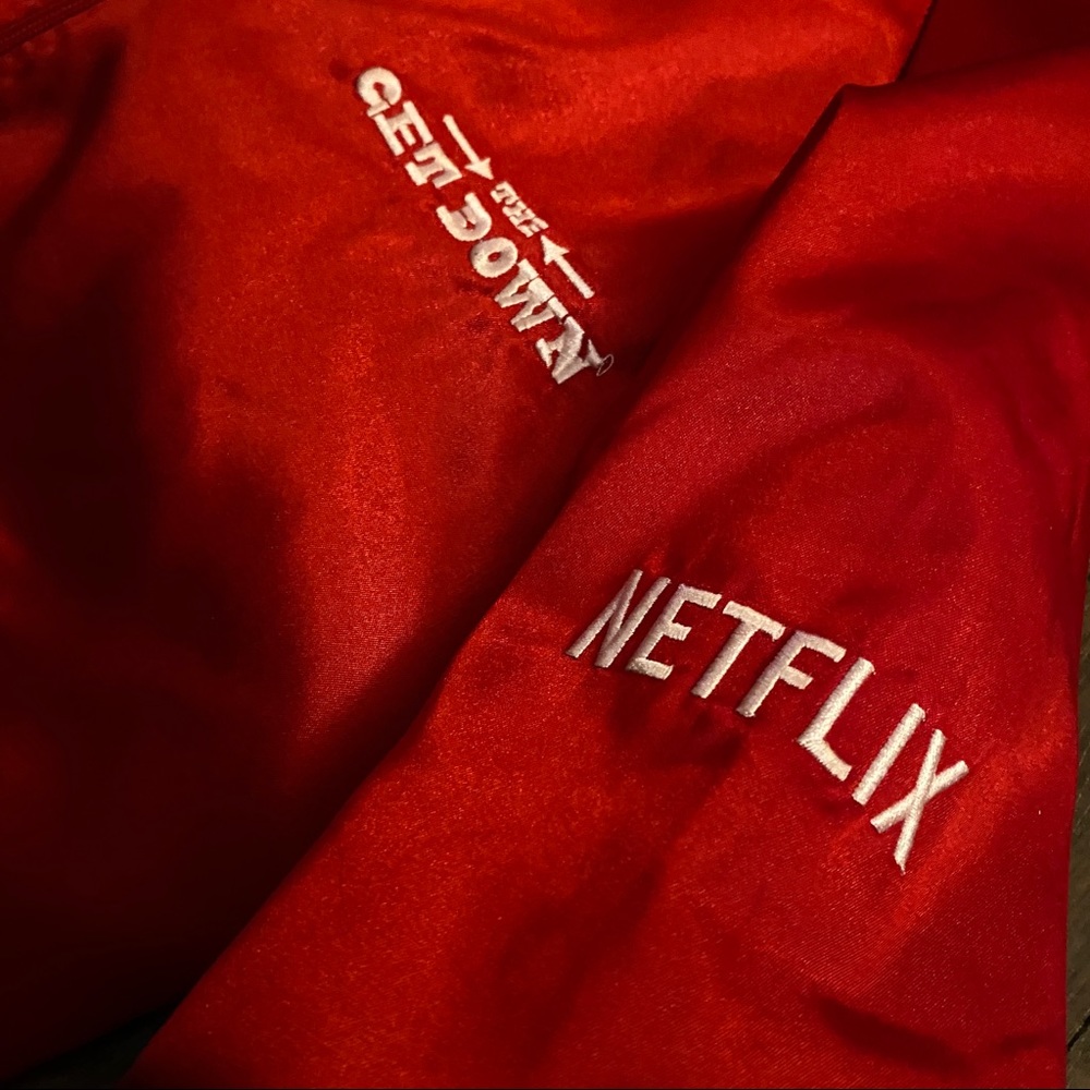 Netflix “The Get Down” satin bomber jacket
